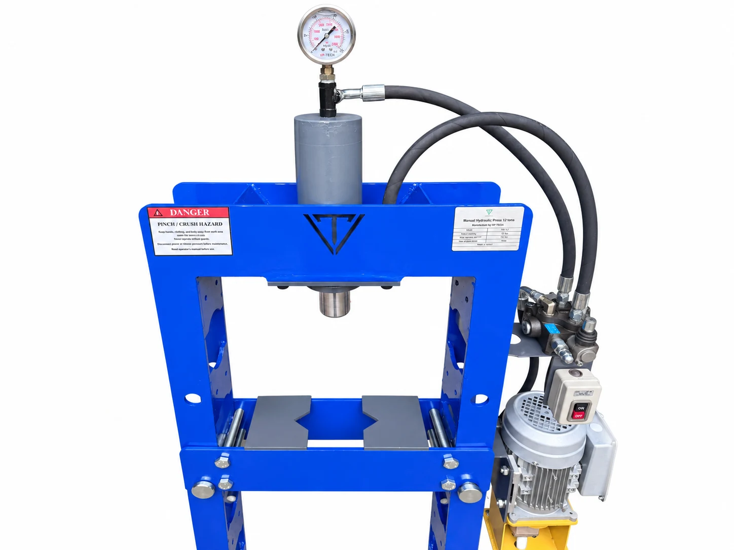 Máy Ép Thủy Lực 12 Tấn Dùng Điện